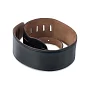 Ремень для бас-гитары LEVY'S M4GF-BLK CLASSICS SERIES PADDED GARMENT LEATHER BASS STRAP (BLACK)