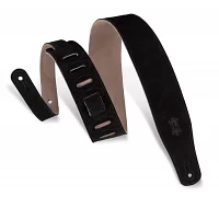 Гітарний ремінь LEVY'S MS26-BLK CLASSICS SERIES SUEDE GUITAR STRAP (BLACK)