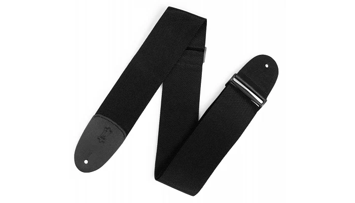 Гітарний ремінь LEVY'S M8P3-BLK CLASSICS SERIES POLYPROPYLENE GUITAR STRAP (BLACK), фото № 1