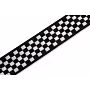 Гітарний ремінь LEVY'S MP-28 PRINT SERIES GUITAR STRAP (BLACK AND WHITE CHECKERS)