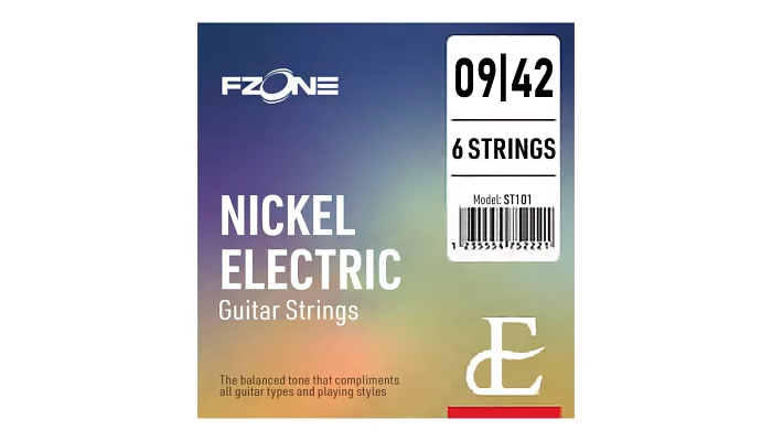 Струны для электрогитары FZONE ST101 ELECTRIC NICKEL (09-42)