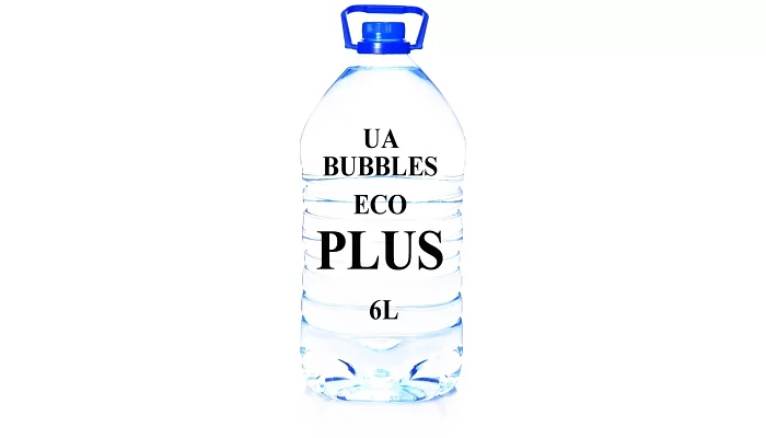 Жидкость для мыльных пузырей UA BUBBLES ECO PLUS  6L, фото № 1