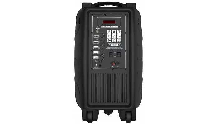 Автономная акустическая система BIG300TORNADO USB/MP3/FM/BT/TWS + 2pcs VHF mic, фото № 2