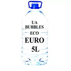 Рідина для мильних бульбашок UA BUBBLES ECO EURO 5L