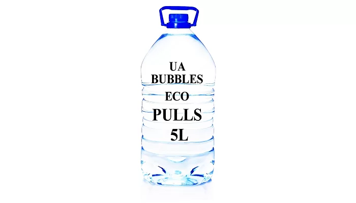 Рідина для мильних бульбашок UA BUBBLES ECO PULLS 5L, фото № 1