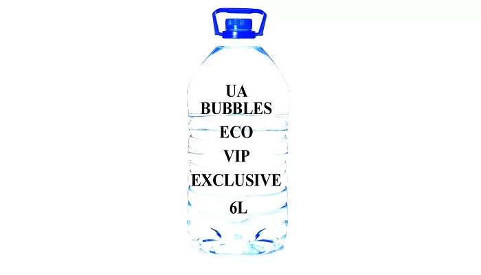 Жидкость для мыльных пузырей UA BUBBLES ECO VIP EXCLUSIVE 6L, фото № 1