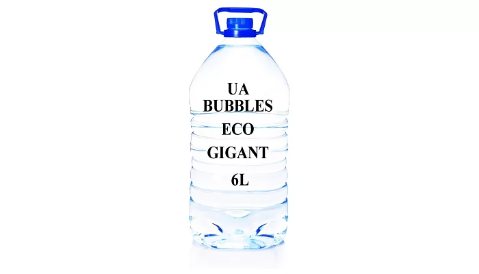 Рідина для мильних бульбашок UA BUBBLES ECO GIGANT 6L, фото № 1