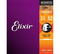 Струни для акустичної гітари Elixir AC NW CL