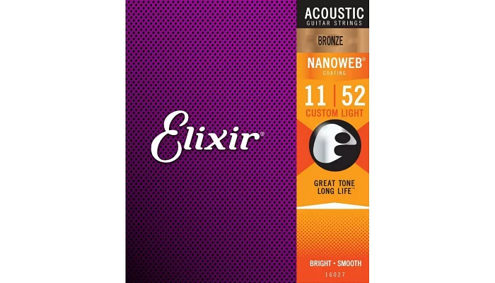Струны для акустической гитары Elixir AC NW CL, фото № 1
