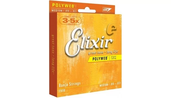 Струни для банджо Elixir Banj PW M, фото № 1