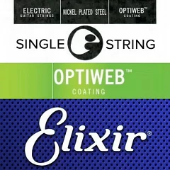 Струна для електрогітари Elixir Elec Nckl OW 028 Sgl