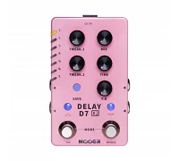 Гітарна педаль дилей MOOER D7 X2 Delay