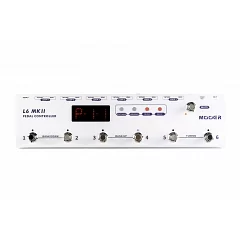 Програмований футконтроллер для гітарних педалей ефектів MOOER Pedal Controller L6 MKII