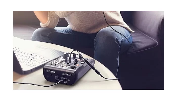 Мікшерний пульт з аудіоінтерфейсом YAMAHA AG03MK2 (White), фото № 7