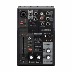 Мікшерний пульт з аудіоінтерфейсом YAMAHA AG03MK2 (Black)
