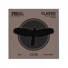 Струны для акустической гитары PRS Classic Acoustic Strings, Custom Light 11-52