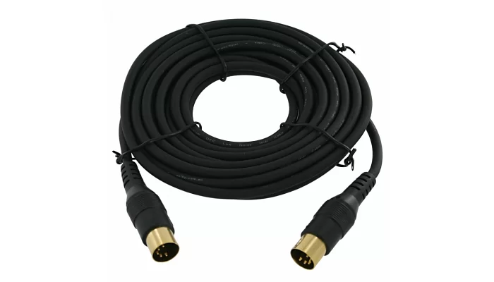 MIDI кабель Reloop MIDI cable  5.0 m black, фото № 1