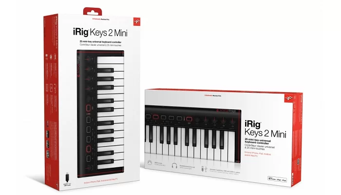 MIDI клавиатура IRIG KEYS2 Mini, фото № 5
