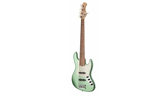 Бас-гітара SADOWSKY MetroLine 21-Fret Vintage J/J Bass, Alder, 5-String (Solid Sage Green Metallic Satin), фото № 8