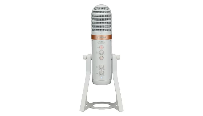 Конденсаторный USB микрофон с DSP YAMAHA AG01 Live Streaming USB Microphone (White), фото № 1