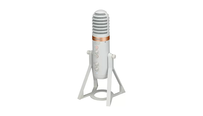 Конденсаторный USB микрофон с DSP YAMAHA AG01 Live Streaming USB Microphone (White), фото № 2