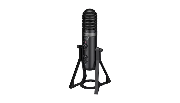 Конденсаторный USB микрофон с DSP YAMAHA AG01 Live Streaming USB Microphone (Black), фото № 2