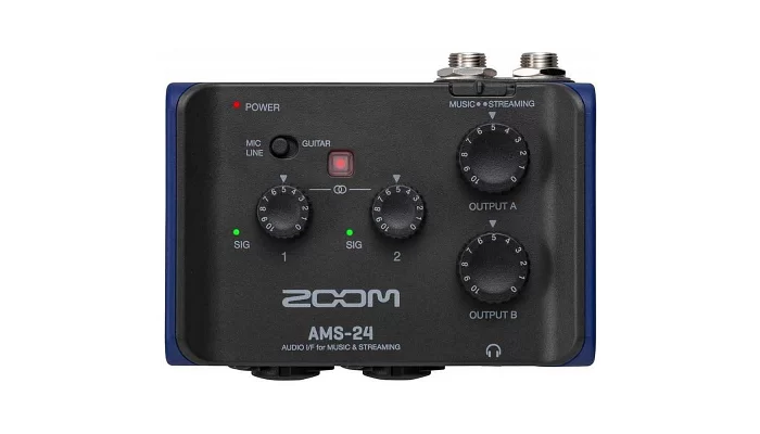 Аудіоінтерфейс Zoom AMS-24, фото № 2