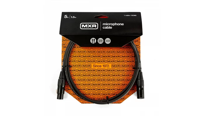 Микрофонный кабель MXR DCM5 MICROPHONE CABLE 5ft, фото № 1