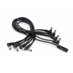 Патч-кабель для питания педалей ROCKBOARD Flat Daisy Chain Cable, 8 Outputs, angled