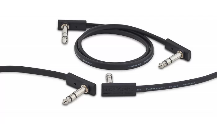 Патч-кабель для педалей экспрессии и футсвичей ROCKBOARD Flat TRS Cable (15 cm), фото № 4