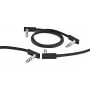 Патч-кабель для педалей экспрессии и футсвичей ROCKBOARD Flat TRS Cable (15 cm)