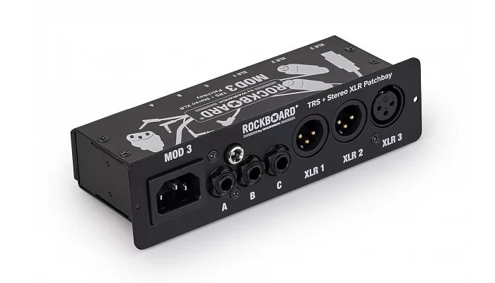 Патч-панель для педалборда ROCKBOARD MOD 3 V2 All-in-One TRS & XLR Patchbay for Vocalists & Acoustic, фото № 2