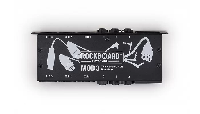 Патч-панель для педалборду ROCKBOARD MOD 3 V2 All-in-One TRS &amp; XLR, фото № 5
