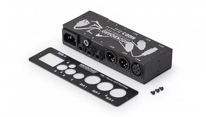 Патч-панель для педалборда ROCKBOARD MOD 3 V2 All-in-One TRS & XLR Patchbay for Vocalists & Acoustic, фото № 6