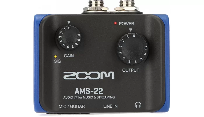 Аудіоінтерфейс Zoom AMS-22, фото № 1