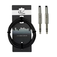 Инструментальный кабель ALPHA AUDIO INSTRUMENT CABLE STEREO 3m