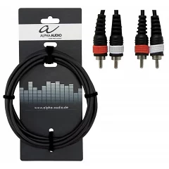 Межблочный кабель 2xRCA-2xRCA GEWA ALPHA AUDIO 190.200 6m