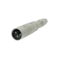 Переходник XLR(m) - гнездо Stereo Jack 6,3 ALPHA AUDIO 191.612