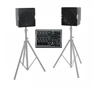Активний акустичний комплект ALPHA AUDIO A-AMP compact 700 coax