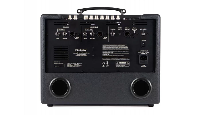 Комбопідсилювач для акустичної гітари Blackstar Sonnet 120 Black, фото № 3