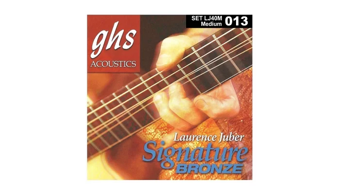 Струни для акустичної гітари GHS LJ40M