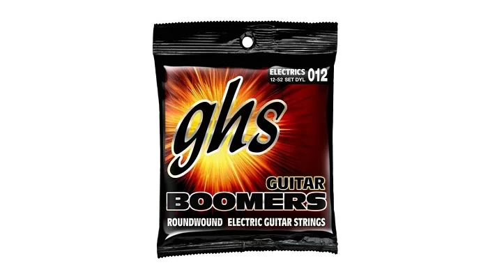 Струны для электрогитары GHS Boomers Nickel Plated DYL (0.12 – 0.52)