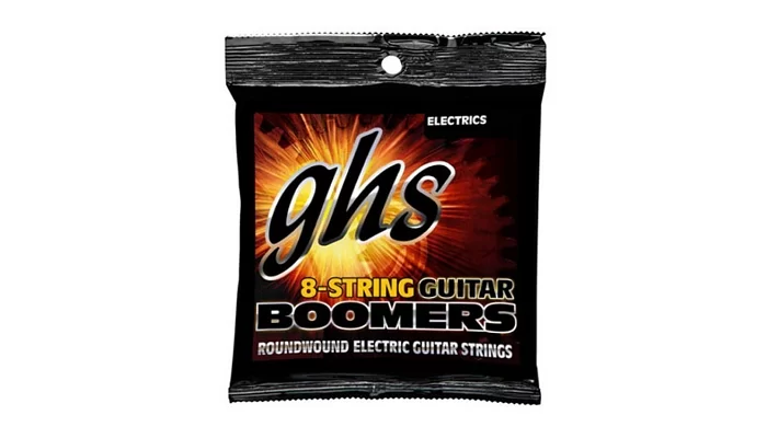 Струни для електрогітари GHS GBL-8 (10-76 Boomers) 8ст.