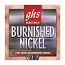 Струни для електрогітари GHS Burnished Nickel Roundwound BNR-XL (0.09 - 0.42)