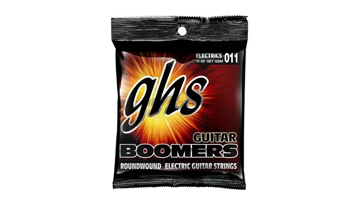 Струны для электрогитары GHS GBTM True Medium (11-50 Boomers)