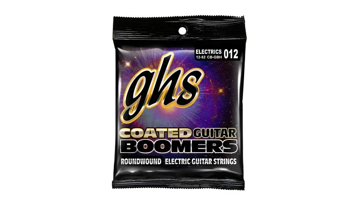 Струни для електрогітари GHS Coated Boomers CB-GBH (012-052 Coated Boomers)