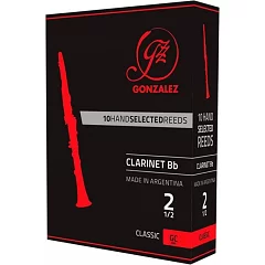 Трость для кларнета Gonzalez Bb Clarinet Classic 2 1/2