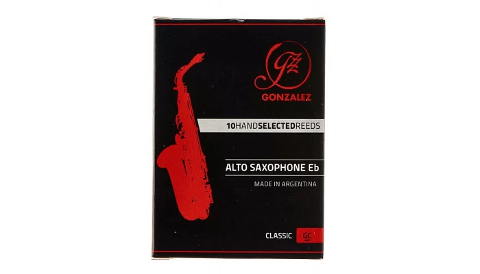 Трость для альт саксофона Gonzalez Alto Sax Classic 2 1/2, фото № 1