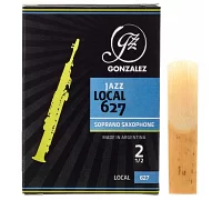 Трость для сопрано саксофона Gonzalez Soprano Sax Local 627 Jazz 2 1/2