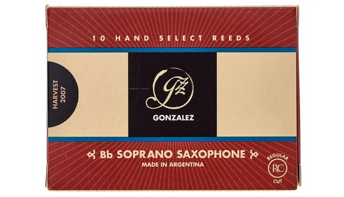 Тростина для сопрано саксофона Gonzalez Soprano Sax RC 3, фото № 1